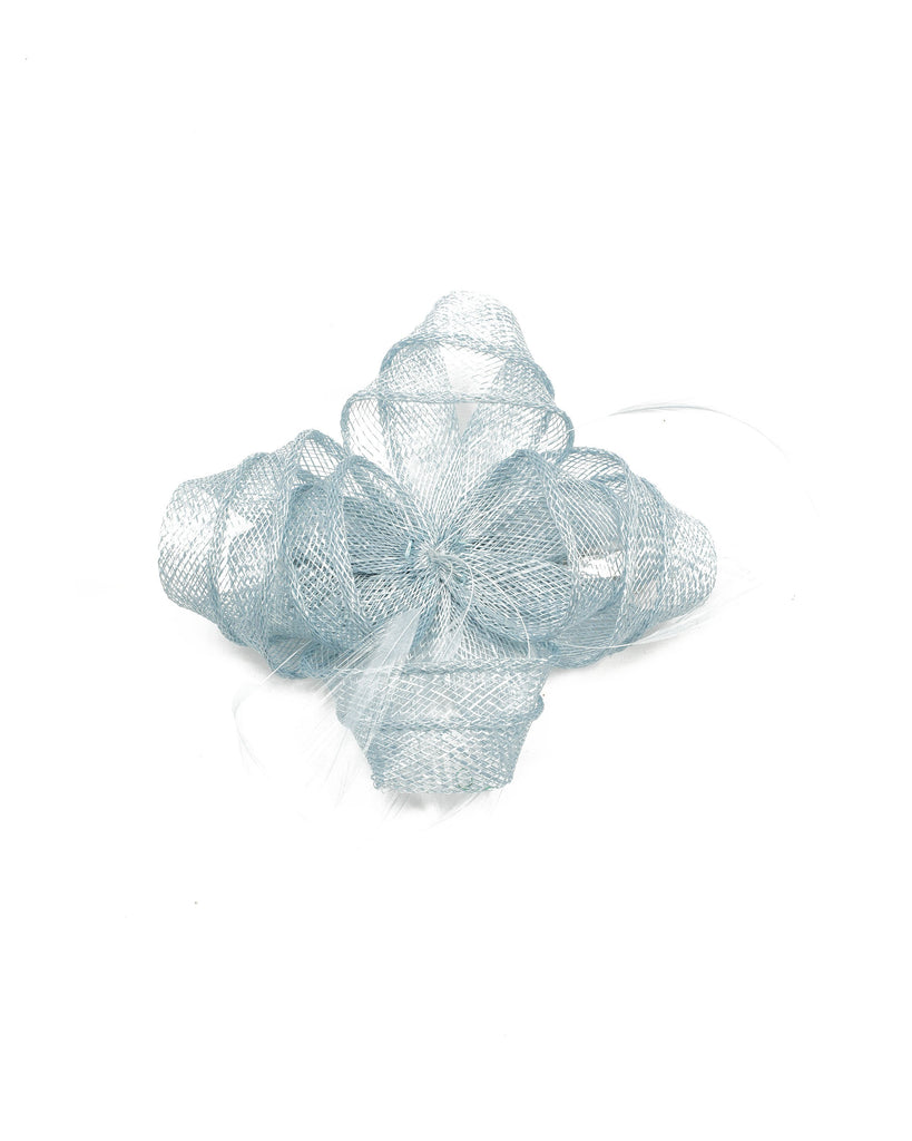 Light Blue Fascinator Hair Clip