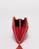 Red Leather Charlize Wallet