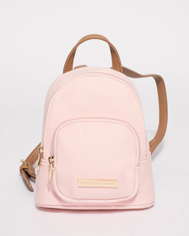 Pink Junior Logan Mini Backpack