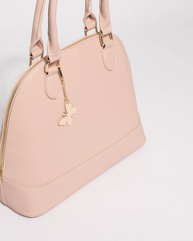 Pink Large Britta Bowler Bag
