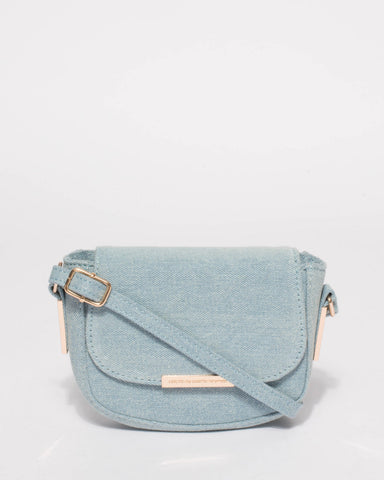 Blue Junior Mila Mini Saddle Bag