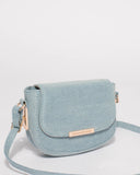 Blue Junior Mila Mini Saddle Bag