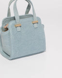 Blue Junior Didi Trapeze Mini Bag