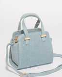 Blue Junior Didi Trapeze Mini Bag