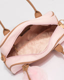 Pink Junior Tassel Mini Weekender Bag