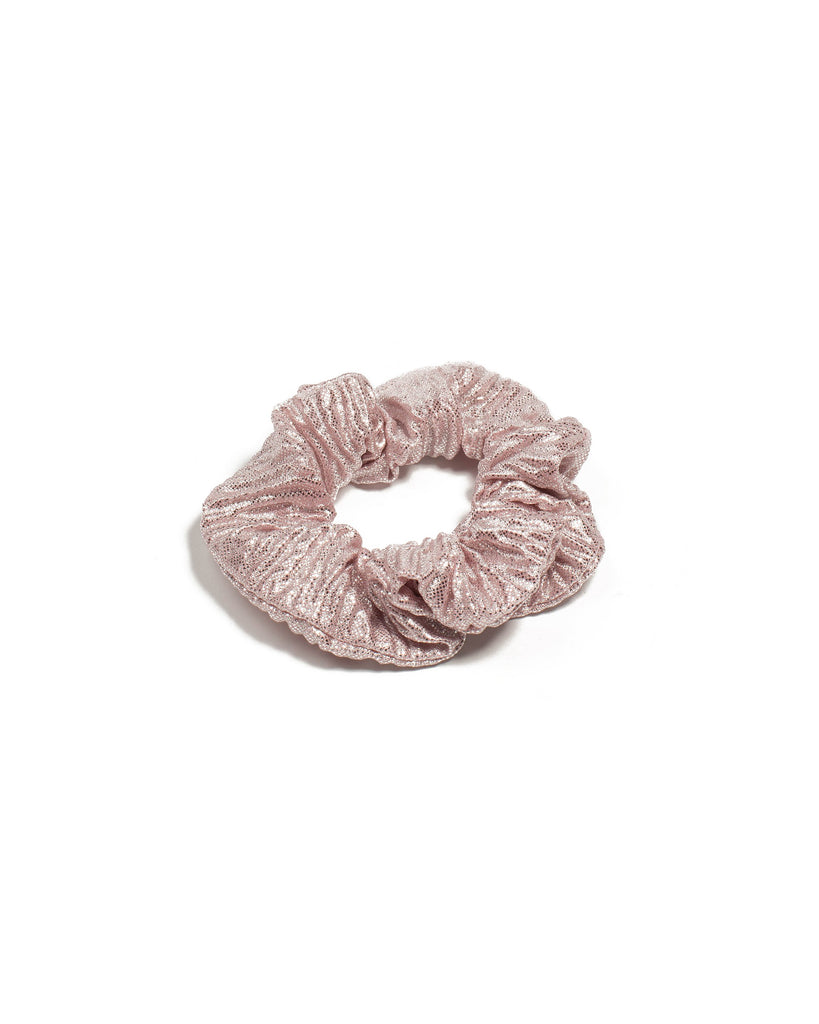 Pink Ruched Hair Scrunchie
