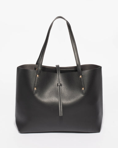 Black Large Basic Tote Bag