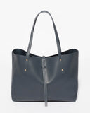 Navy Large Basic Tote Bag