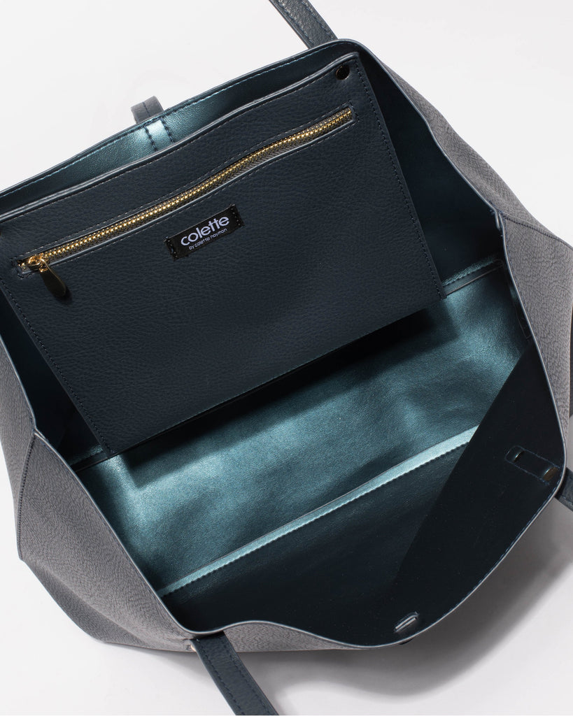 Navy Large Basic Tote Bag