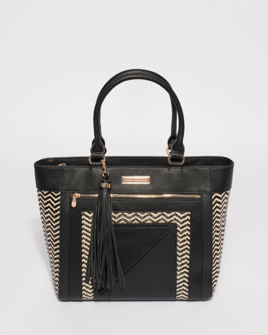Monochrome Lorrie Large Tote Bag