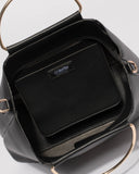 Black Ciara Large Panel Tote Bag