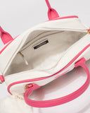 Pink White Junior Flamingo Mini Weekender Bag