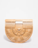 Natural Gia Basket Small Bag