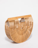 Natural Gia Basket Small Bag