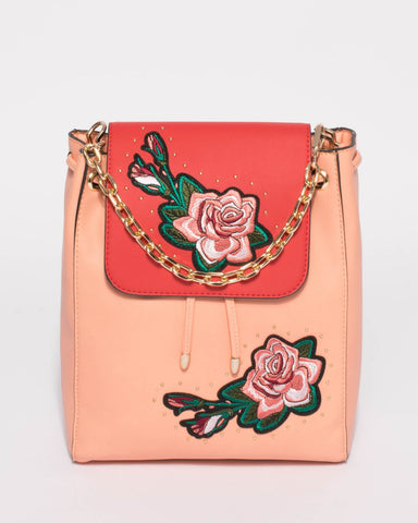 Multi Colour Nina Rose Backpack