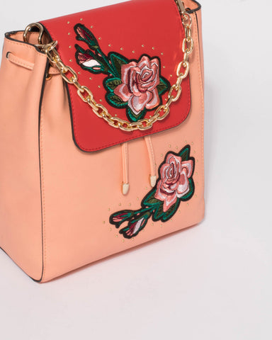 Multi Colour Nina Rose Backpack