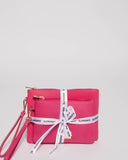 Pink Wristlet Two Purse Pack