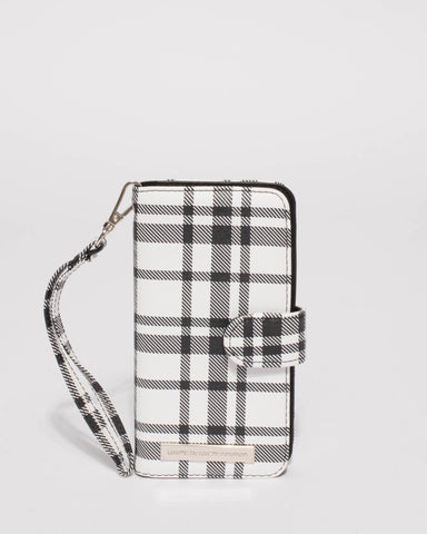 Monochrome Iphone 6, 7 & 8 Plus Purse