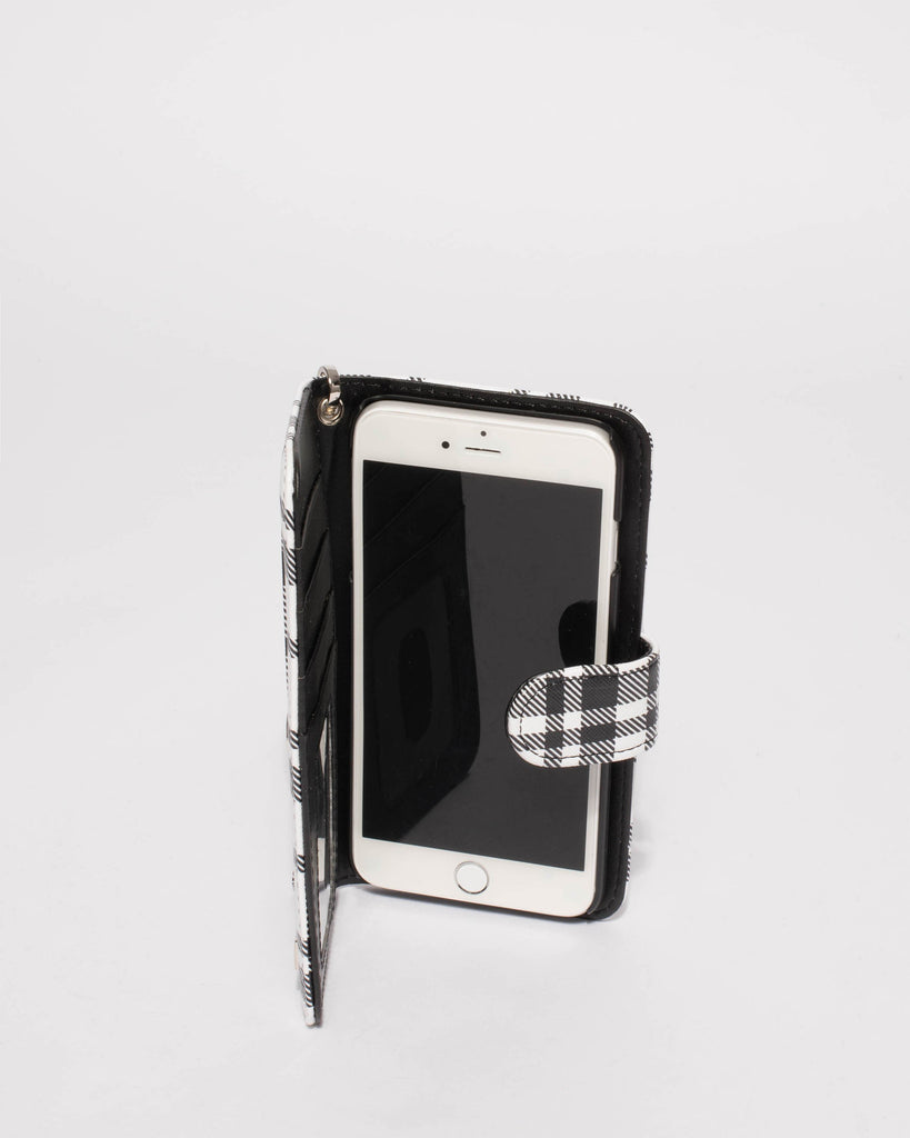 Monochrome Iphone 6, 7 & 8 Plus Purse