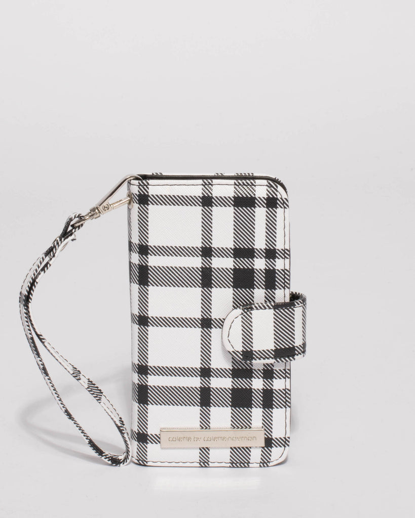 Monochrome Iphone 6, 7 & 8 Purse