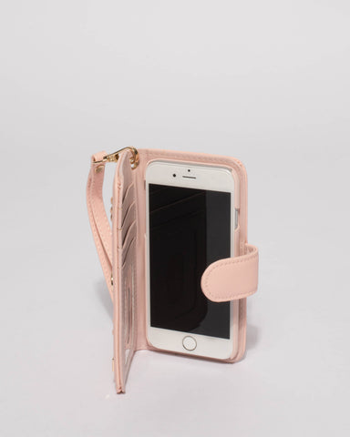 Pink Iphone 6, 7 & 8 Pin Purse