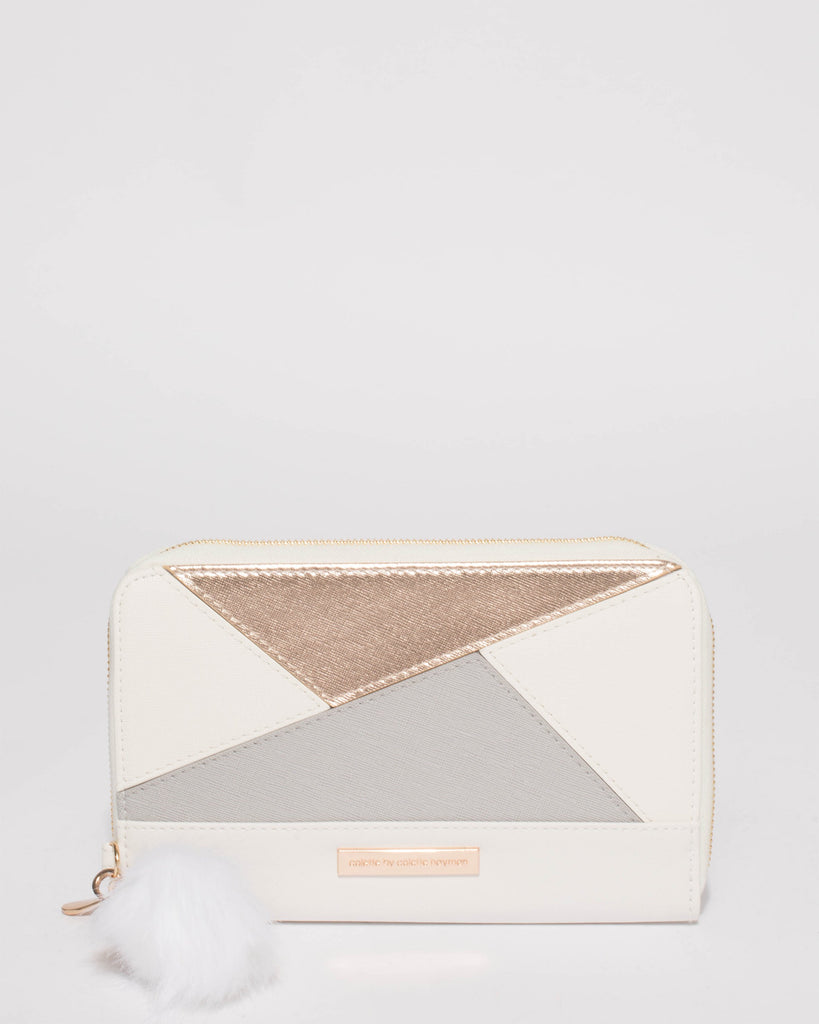 Multi Colour Justine Travel Wallet
