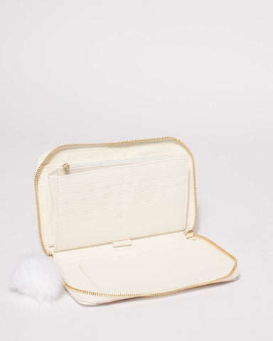 Multi Colour Justine Travel Wallet