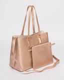 Rose Gold Tori Large New Tote Bag