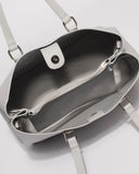 Grey Tori Large New Tote Bag