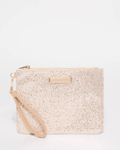 Gold Clarissa Purse