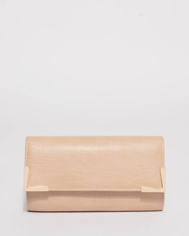 Natural Maya Evening Clutch Bag
