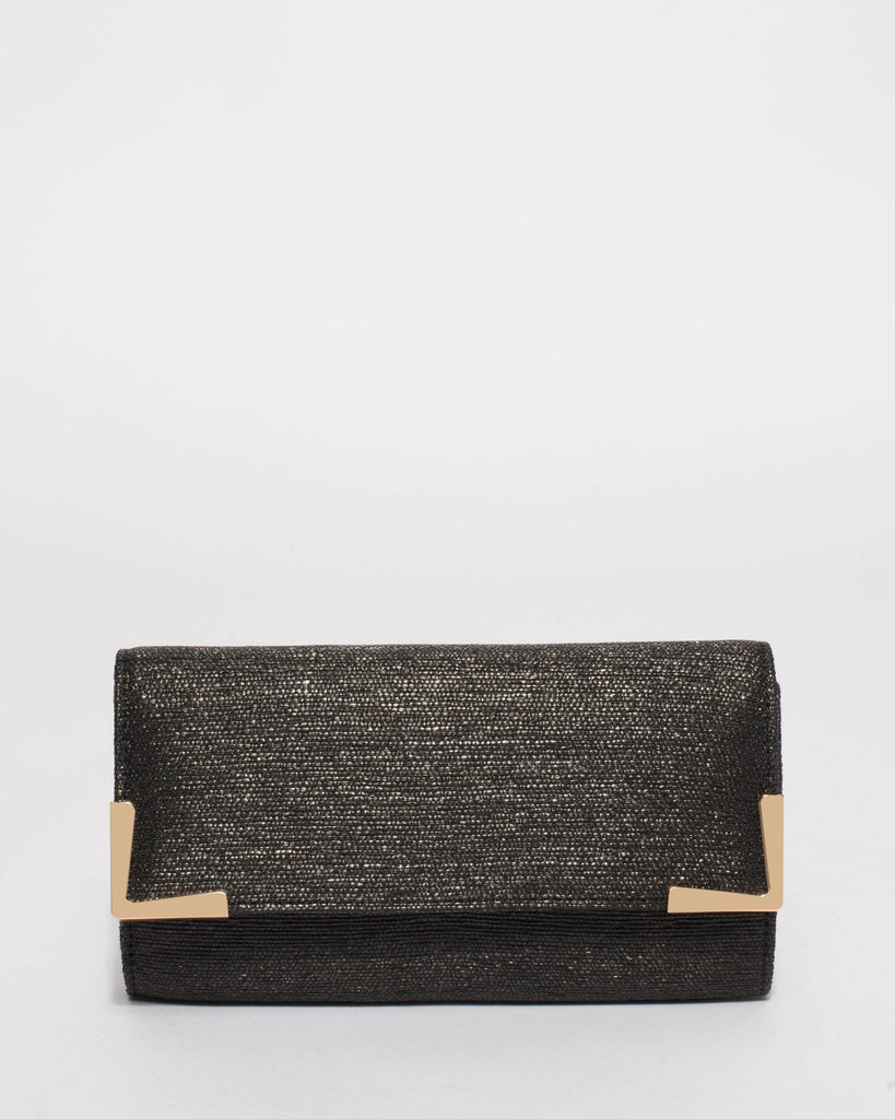 Black Maya Evening Clutch Bag