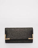 Black Maya Evening Clutch Bag