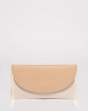 Natural Lauren Flat Clutch Bag
