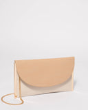 Natural Lauren Flat Clutch Bag