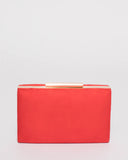 Red Jaimi Clutch Bag