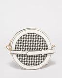 Monochrome Ashley Circle Crossbody Bag