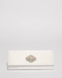 White Nolene Bridal Clutch Bag