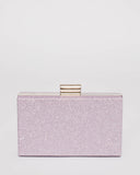 Purple Sally Hardcase Clutch Bag