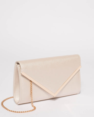 Ivory Lucy Evening Clutch Bag