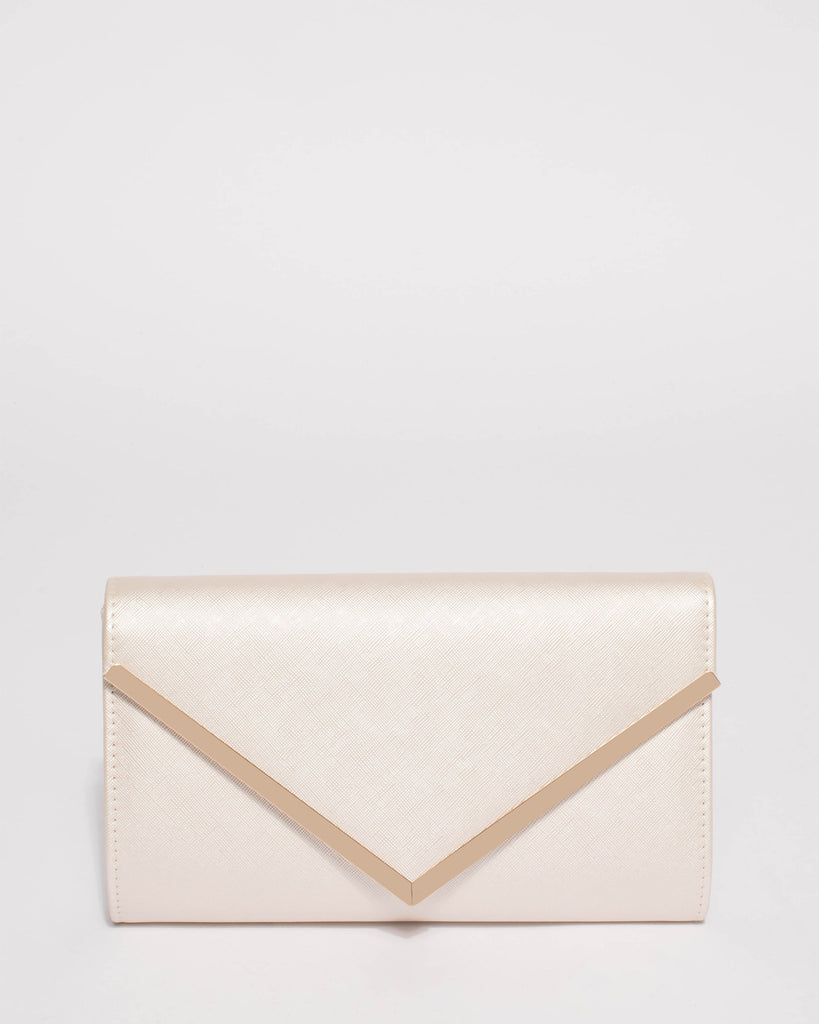 Ivory Lucy Evening Clutch Bag