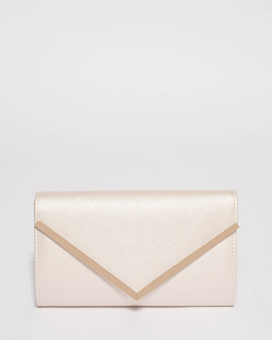 Ivory Lucy Evening Clutch Bag
