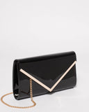 Black Lucy Evening Clutch Bag