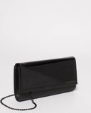 Black Alexa Evening Clutch Bag