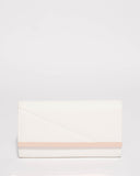 White Alexa Evening Clutch Bag