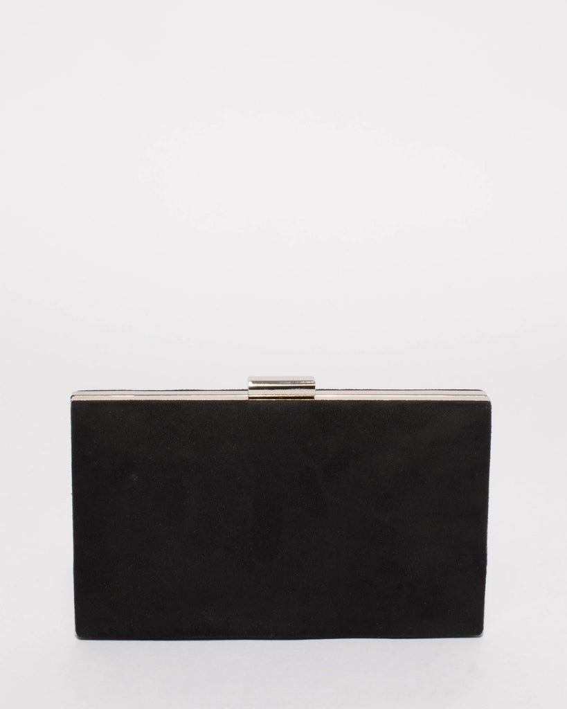 Black Fergi Evening Clutch Bag