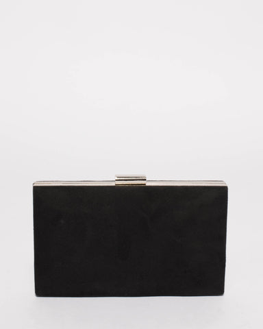 Black Fergi Evening Clutch Bag