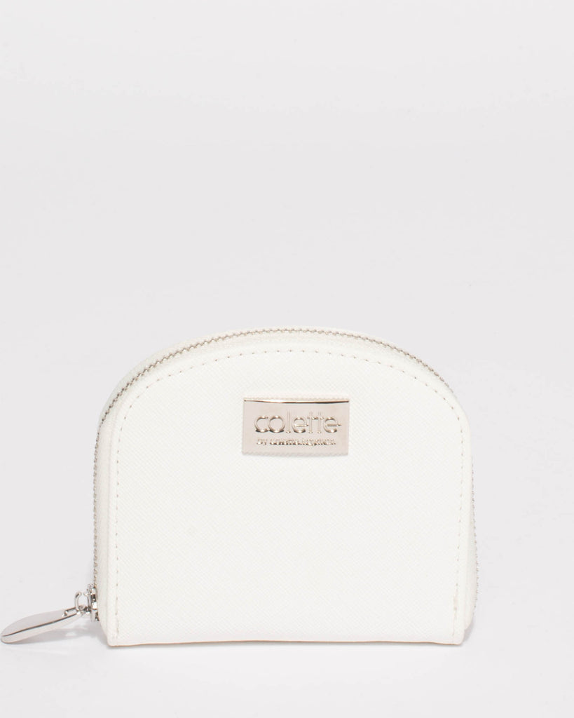 White Sienna Mini Purse
