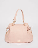 Pink Akira Soft Hobo Bag