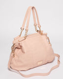 Pink Akira Soft Hobo Bag